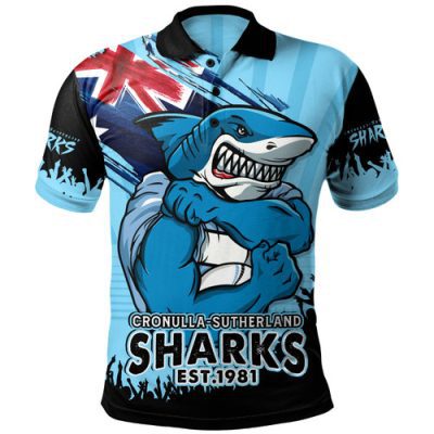 Manly Warringah Sea Eagles Polo Shirt Custom Team Of Us Die Hard Fan Supporters