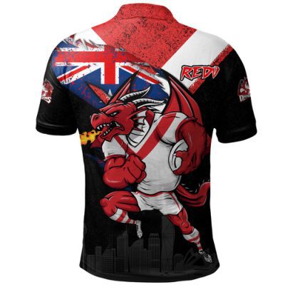 North Queensland Cowboys Polo Shirt Ripped Legacy Of The Game The ANZAC Spirit Lives On