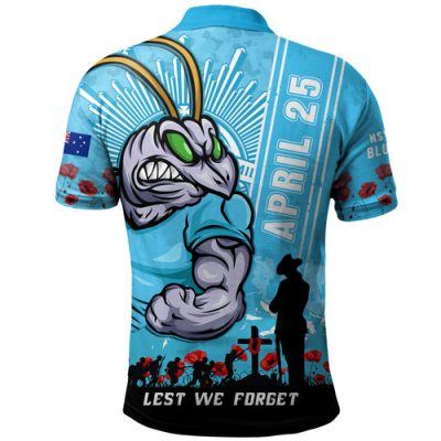 Manly Warringah Sea Eagles Polo Shirt Custom Team Of Us Die Hard Fan Supporters