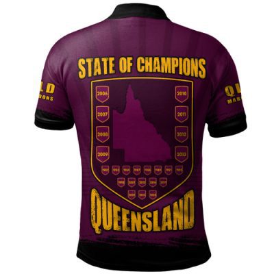 Queensland Maroons Polo Shirt Custom State Of Origin 2024 Show Us Ya Cane Toads!