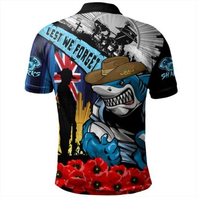 North Queensland Cowboys Polo Shirt Ripped Legacy Of The Game The ANZAC Spirit Lives On