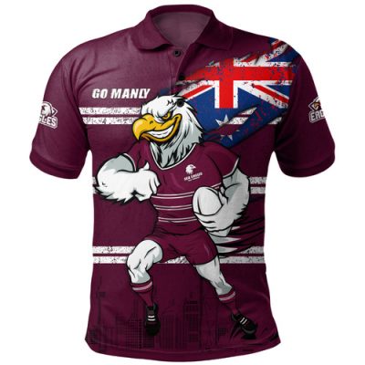 North Queensland Cowboys Polo Shirt Ripped Legacy Of The Game The ANZAC Spirit Lives On