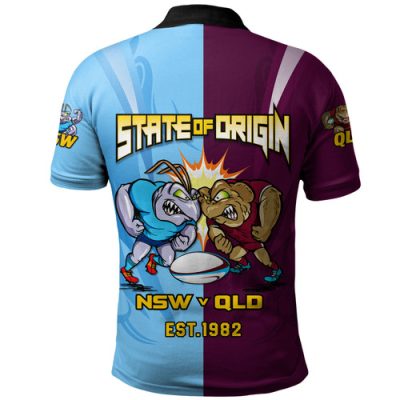Queensland Maroons Polo Shirt Custom State Of Origin 2024 Show Us Ya Cane Toads!