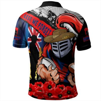 North Queensland Cowboys Polo Shirt Ripped Legacy Of The Game The ANZAC Spirit Lives On