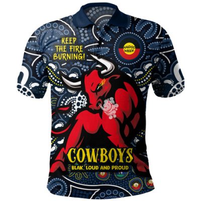 North Queensland Cowboys Polo Shirt Ripped Legacy Of The Game The ANZAC Spirit Lives On