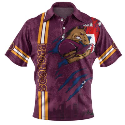 Queensland Maroons Polo Shirt Custom State Of Origin 2024 Show Us Ya Cane Toads!