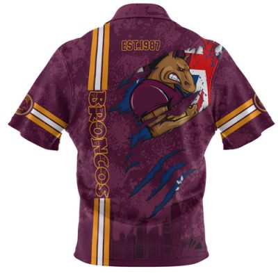 Queensland Maroons Polo Shirt Custom State Of Origin 2024 Show Us Ya Cane Toads!