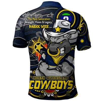 North Queensland Cowboys Polo Shirt Ripped Legacy Of The Game The ANZAC Spirit Lives On