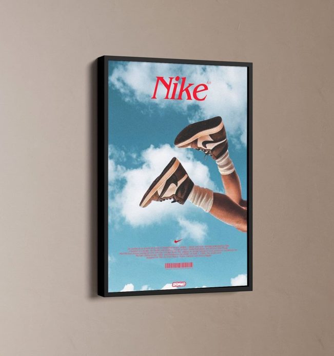 Travis Scott x Nike Air Jordan 1 Poster Gift For Home Decor| soulcals.com