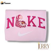 Alice In Wonderland Nike Embroidered Sweatshirt| soulcals.com