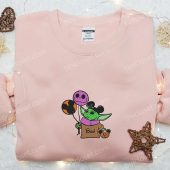 Baby Yoda Jack Skellington Mickey Balloons Embroidered Sweatshirt Halloween Embroidered Hoodie Best Halloween Gift Ideas 5.jpg - demo10