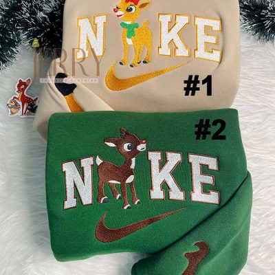 Bambi Disney Nike Embroidered Sweatshirt| soulcals.com