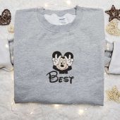 Best Friend Mickey Embroidered T Shirt Disney Characters Embroidered T Shirt Best Gift Ideas 10.jpg - demo10