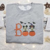 Boo Mickey Minnie Embroidered Shirt Disney Halloween Embroidered Shirt Best Halloween Gift Ideas 4.jpg - demo10