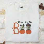 Boo Mickey Minnie Embroidered Shirt Disney Halloween Embroidered Shirt Best Halloween Gift Ideas 8.jpg - demo10