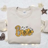 Boo Mickey Minnie Pumpkin Embroidered Shirt Disney Halloween Embroidered Shirt Best Halloween Gift Ideas 3.jpg - demo10