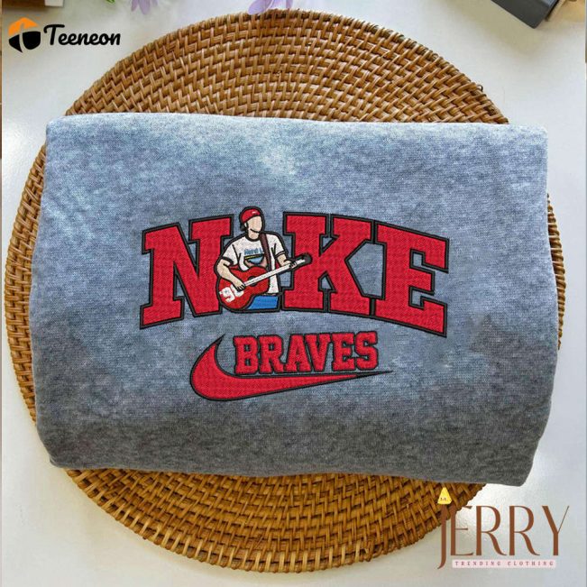 Stylish Braves Nike Morgan Wallen Sweatshirt ,Embroidered Design for Ultimate Comfort| soulcals.com