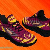 Brisbane Broncos Custom Name Nrl Max Soul Shoes Men And Women For Fans - demo10
