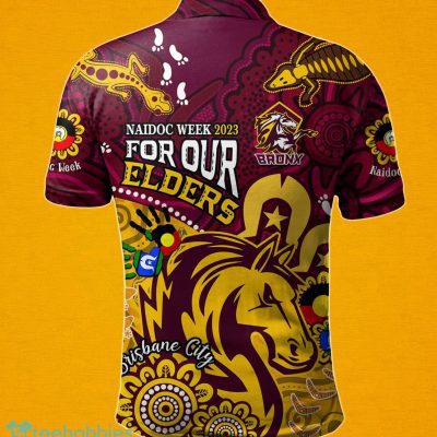 Brisbane Broncos NRL Australia Naidoc Week Polo Shirt Best Gift For Fans