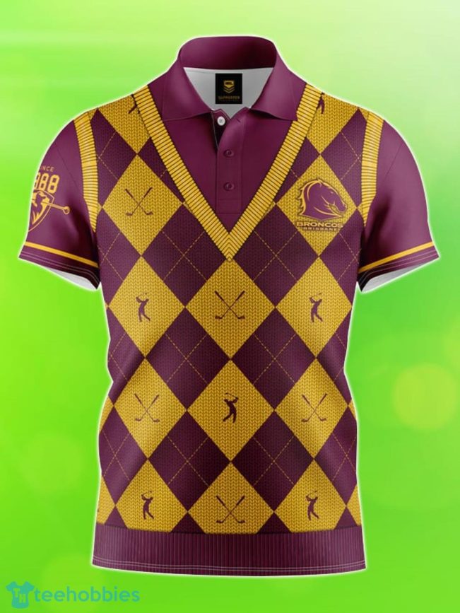 Brisbane Broncos NRL Fairway Golf Polo Shirt Best Gift Men And Women For Fans