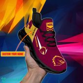 Brisbane Broncos Nrl Glitter Personalized Max Soul Shoes Best Gift - demo10