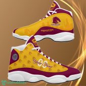 Brisbane Broncos Personalzied Name Nrl Air Jordan 13 Shoes Best Gift Fans - demo10