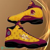Brisbane Broncos Personalzied Name Nrl Air Jordan 13 Shoes Best Gift Fans - demo10