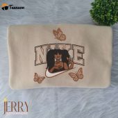 Butterfly SZA Nike Embroidered Sweatshirt| soulcals.com