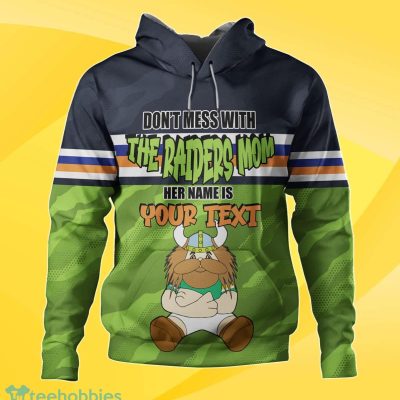 Canberra Raiders Custom Name Mother?s Day NRL Custom Hoodie Best Gift For Fans