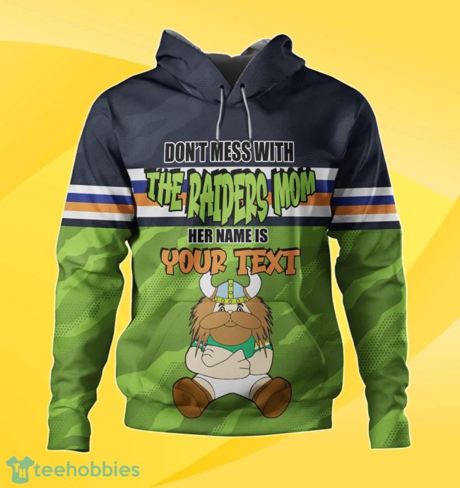 Canberra Raiders Custom Name Mother?s Day NRL Custom Hoodie Best Gift For Fans