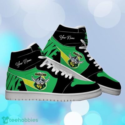 Canberra Raiders Custom Name NRL Air Jordan HighTop Best Gift For Fans