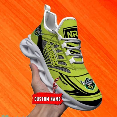 Canberra Raiders Custom Name NRL Max Soul Shoes Men And Women For Fans