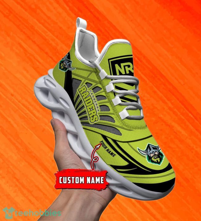 Canberra Raiders Custom Name NRL Max Soul Shoes Men And Women For Fans
