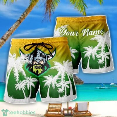 Canberra Raiders NRL Beach Shorts Custom Name