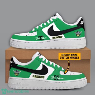 Canberra Raiders NRL Custom Name And Number Personalized Air Force 1 Sneaker