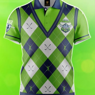 Canberra Raiders NRL Fairway Golf Polo Shirt Best Gift Men And Women For Fans