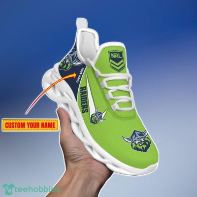 Canberra Raiders Personalized Name NRL Max Soul Shoes Gift Fans