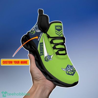 Canberra Raiders Personalized Name NRL Max Soul Shoes Gift Fans