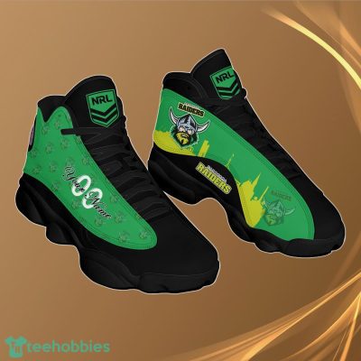 Canberra Raiders Personalzied Name NRL Air Jordan 13 Shoes Best Gift Fans