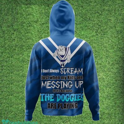 Canterbury-Bankstown Bulldogs Custom Name Mother?s Day NRL Custom Hoodie Best Gift For Fans