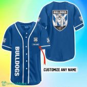 Canterbury-Bankstown Bulldogs NRL Custom Name Baseball Jersey Best Gift For Men And Women Fans