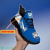 Canterbury Bankstown Bulldogs Personalized Name Nrl Max Soul Shoes Gift Fans - demo10