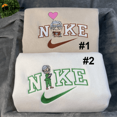 Carl Fredricksen And Ellie Fredricksen Up Disney Nike Embroidered Sweatshirts| soulcals.com