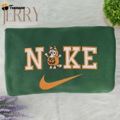 Cheap Chilli Heeler Bluey Disney Nike Embroidered Sweatshirt, Halloween Gift For Couple| soulcals.com