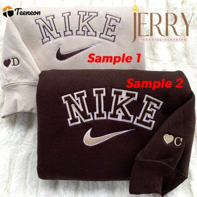 Couple Nike Embroidered Sweatshirt| soulcals.com