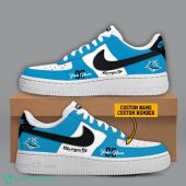Cronulla Sharks NRL Custom Name And Number Personalized Air Force 1 Sneaker