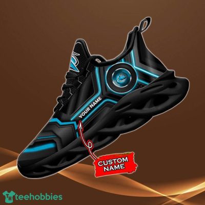 Cronulla-Sutherland Sharks NRL 2023 Custom Name Max Soul Sneaker Best Gift For Men And Women Fans