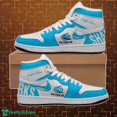 Cronulla Sutherland Sharks NRL Air Jordan Hightop Shoes Custom Name For fans