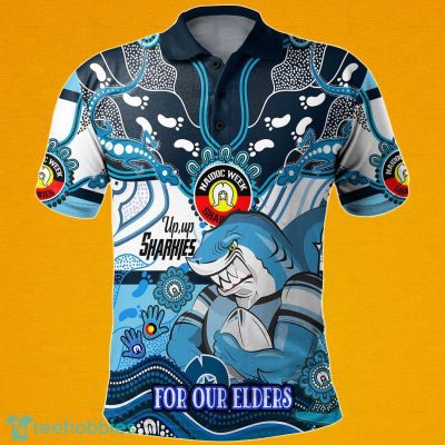 Cronulla-Sutherland Sharks NRL Australia Naidoc Week Polo Shirt Best Gift For Fans
