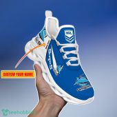 Cronulla Sutherland Sharks Personalized Name Nrl Max Soul Shoes Gift Fans - demo10